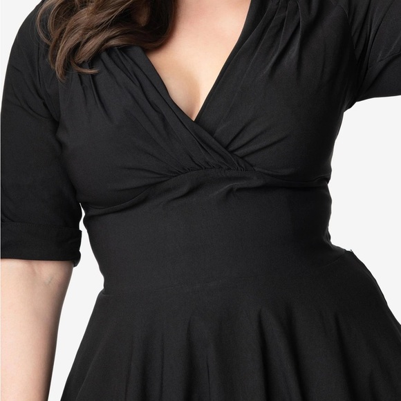 Unique Vintage Delores Swing Dress - Picture 3 of 4